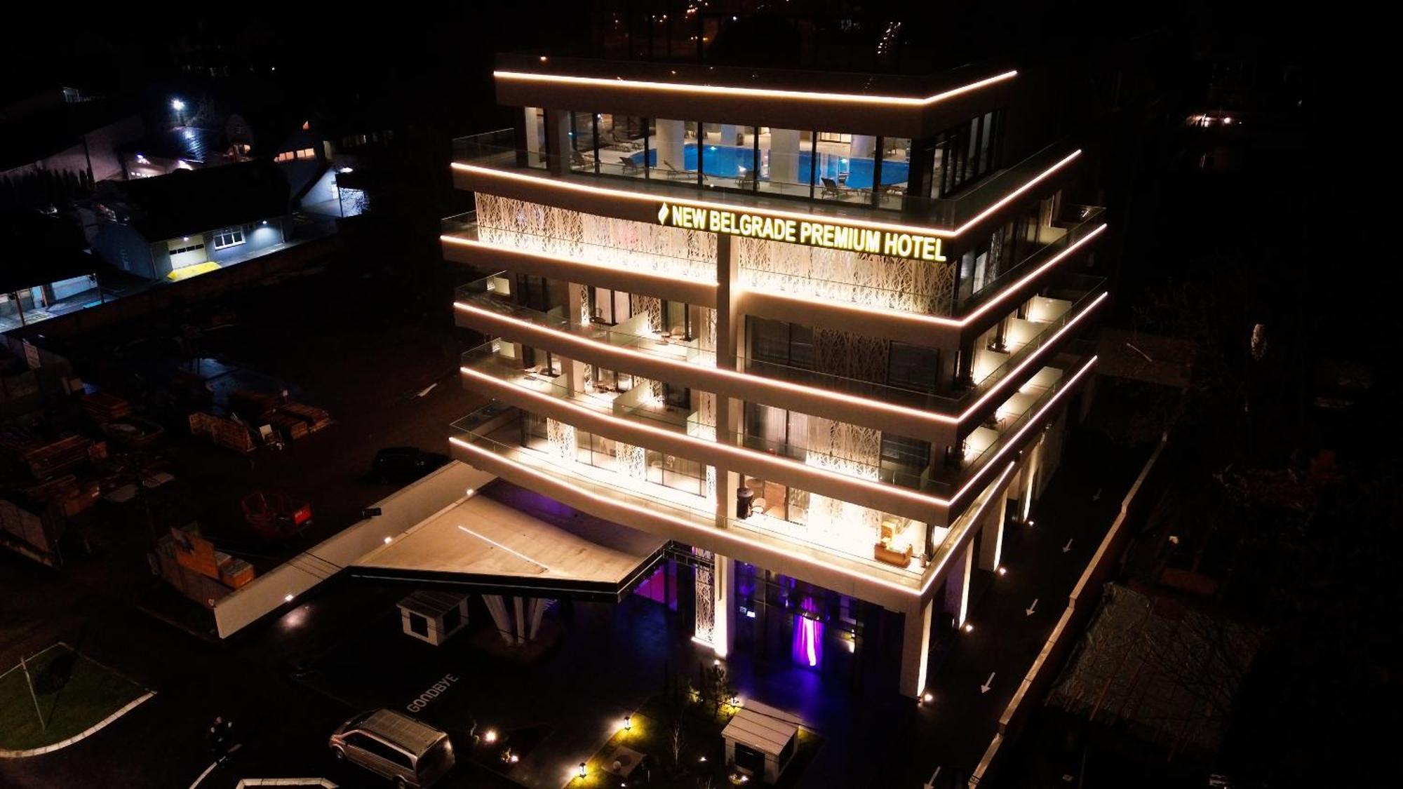 New Belgrade Premium Hotel Exteriör bild